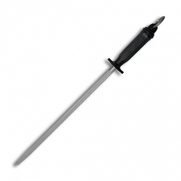 Мусат Pirge 30 см, круглый, черная ручка фото