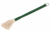 Кисточка для соуса Big Green Egg Brush силиконовая, ручка деревянная зелёная фото