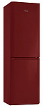 Двухкамерный холодильник Pozis RK FNF-174 рубиновый, индикация белая