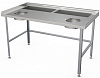 Стол для обработки овощей Atesy СО-С-2-1500.800-02 (СО-2/1500/800) фото