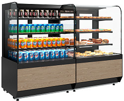 Витрина кондитерская Полюс KR70 VM 0,9-1 LIGHT (9005) в Москве , фото 7