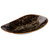 Блюдо прямоугольное Style Point Jersey 20,5х12 см, цвет коричневый (QU91015) фото