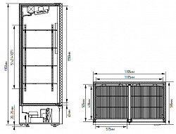 Холодильный шкаф Марихолодмаш ШХ-0,80 С купе в Москве , фото 2