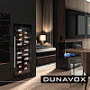Винный шкаф двухзонный Dunavox DX-104.375DB фото
