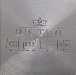 Сковорода Luxstahl 220/50 из нержавеющей стали [C24131] в Москве , фото 2