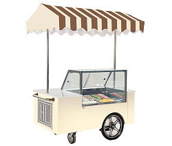 Витрина тележка для мороженого Carpini EMILY EML-FG10, фото 1