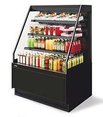 Витрина кондитерская Chilz Vete II kub OF 130, Чёрный муар/Металлик в Москве , фото