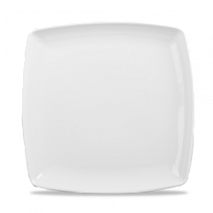 Тарелка мелкая квадратная Churchill 30см, без борта, X Squared+, цвет белый WHDS121 в Москве , фото