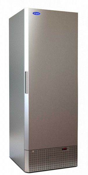 Холодильный шкаф Марихолодмаш Капри 0,7УМ нержавеющая сталь фото