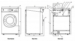 Cтирально-отжимная машина UniMac UY 135 в Москве , фото 2