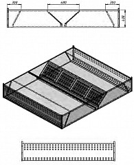 Зонт приточно-вытяжной Gastrolux ЗПВО-1916 в Москве , фото 2