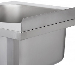 Ванна моечная Luxstahl ВМ2 12/7/8.5 (сталь 430-0,8) без фартука в Москве , фото 8