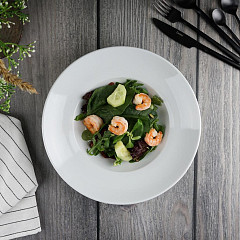 Тарелка глубокая P.L. Proff Cuisine 300 мл d 27,2 см h5,5 см белая фарфор Glory (81222190) в Москве , фото 2