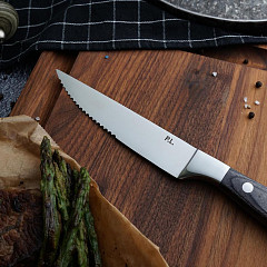 Нож для стейка P.L. Proff Cuisine 26 см Garwin Pakka Wood в Москве , фото 2