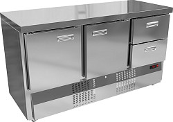 Стол холодильный Kroner СХ 2/2я-150-60 фото