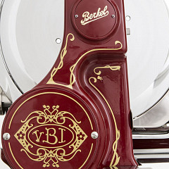 Слайсер Berkel Flywheel (Volano) Tribute красный на подставке в Москве , фото 4