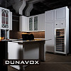 Винный шкаф двухзонный Dunavox DX-74.230DW фото