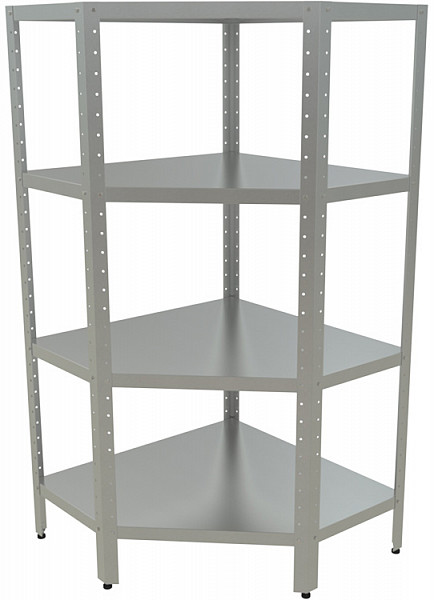 Стеллаж угловой Кобор СКУ-3/4-100/90 фото