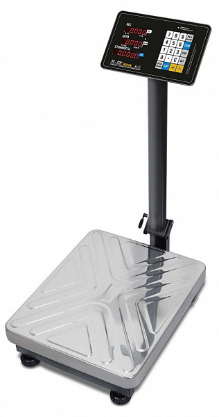 Весы торговые Mertech 333 ACP-150.20/50 TRADER с расч. стоимости LED фото