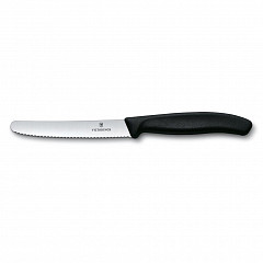 Нож для томатов Victorinox 11 см. волнистое лезвие набор 2 шт. фото