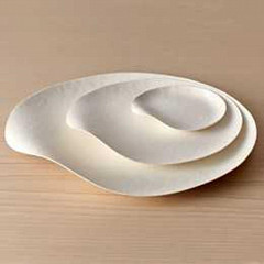 Тарелка одноразовая Garcia de Pou Bionic, японский дизайн Wasara 23*3,4(h) см, целлюлоза в Москве , фото 2