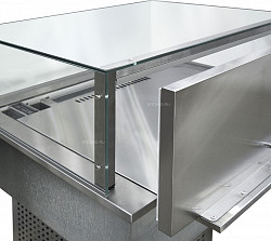 Витрина холодильная встраиваемая Финист Glassier Slide GS-8/65/3 в Москве , фото 2