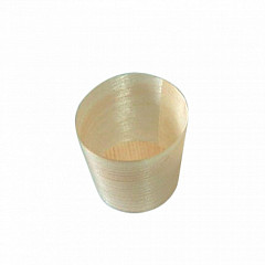 Фуршетная мини-чашка Garcia de Pou d 4,4*4,5 см, 50 шт, деревянный шпон в Москве , фото