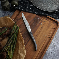 Нож для стейка P.L. Proff Cuisine 22,4 см Garwin Pakka Wood в Москве , фото 3