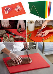 Доска разделочная MVQ 400Х300Х13ММ КРАСНАЯ MVQ 64530CBRZ в Москве , фото 2