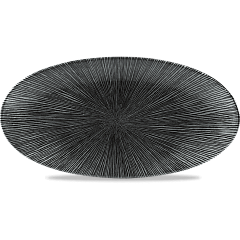 Блюдо овальное CHEFS без борта Churchill 29,9х15см, Agano Black, Studio Prints AGBLOV301 в Москве , фото 1