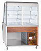 Прилавок-витрина холодильный Abat Премьер ПВВ(Н)-70Т-С-НШ кашированный металл фото
