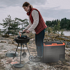 Автохолодильник переносной Alpicool CL50 (12/24) в Москве , фото 14