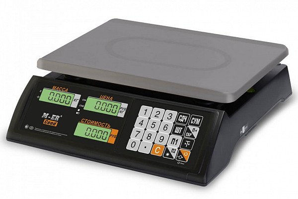 Весы торговые Mertech 327 AC-32.5 Ceed LCD Черные фото