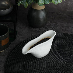 Соусник P.L. Proff Cuisine 100 мл 14,5*4,5 см h6,5 см White Matt Panasia (81222053) в Москве , фото 1