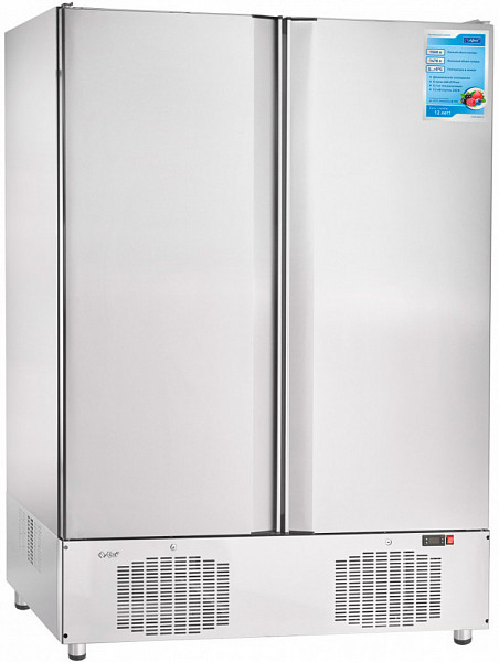 Холодильный шкаф Abat ШХс-1,4-03 (нержавеющая сталь) фото
