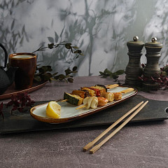 Блюдо овальное P.L. Proff Cuisine 30*10*2 см Proper Panasia (81221803) в Москве , фото 1