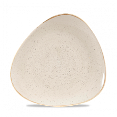 Тарелка мелкая треугольная Churchill Stonecast Nutmeg Cream SNMSTR101 в Москве , фото