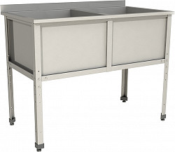 Ванна моечная Restoinox ВМС-2/4-Б-ЭЦ фото