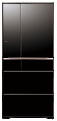 Холодильник Hitachi R-G 690 GU XK Черный кристалл в Москве , фото 1