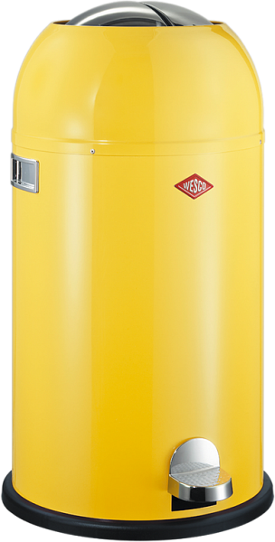 Мусорный контейнер Wesco Kickmaster, 33 л, лимонно-желтый фото