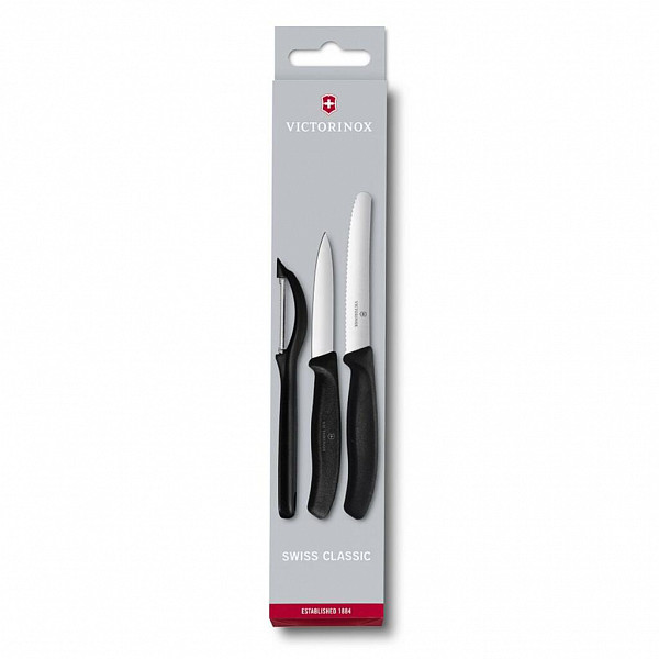 Набор ножей Victorinox с пластиковыми ручками, 3 шт фото