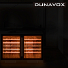 Винный шкаф монотемпературный Dunavox DAU-46.138B фото