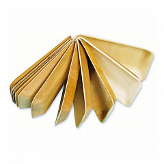 Тарелка прямоугольная из пальмовых листьев Garcia de Pou 24*24*2 см, 25 шт в Москве , фото