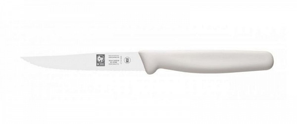 Нож для чистки овощей Icel 10см с волнистым лезвием JUNIOR белый 24200.5304000.100 фото