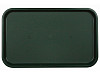 Поднос столовый из полистирола Luxstahl 530х330 мм темно-зеленый фото