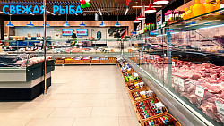 Витрина холодильная Brandford Aurora SQ 250 вентилируемая (выносной агрегат) в Москве , фото 4