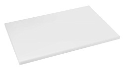 Доска разделочная Restola 500х350мм h18мм, полиэтилен, цвет белый 422111316 фото