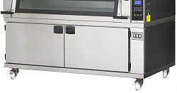 Шкаф расстоечный с нейтральным проставочным блоком для подовой печи Apach Bakery Line E4CEDV фото