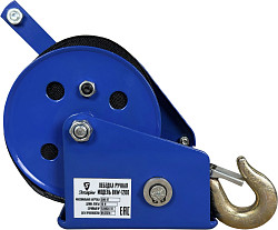 Лебедка ручная Shtapler BHW-1200 г/п 0,5т 10м (T) в Москве , фото 5