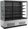 Холодильная горка Полюс FC20-07 VV 1,9-1 STANDARD фронт X1 (9006-9005) фото